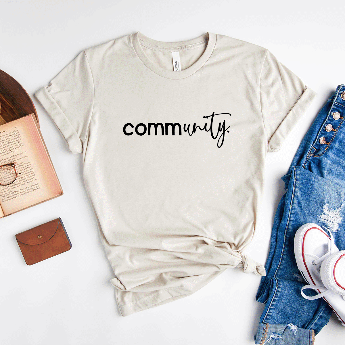Comm(unity) - Bella+Canvas Tee
