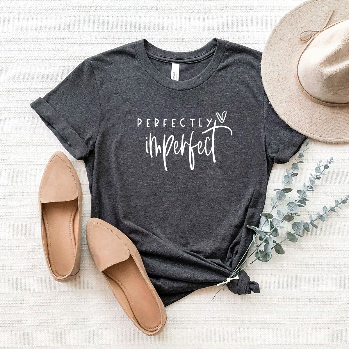 Perfectly Imperfect - Bella+Canvas Tee