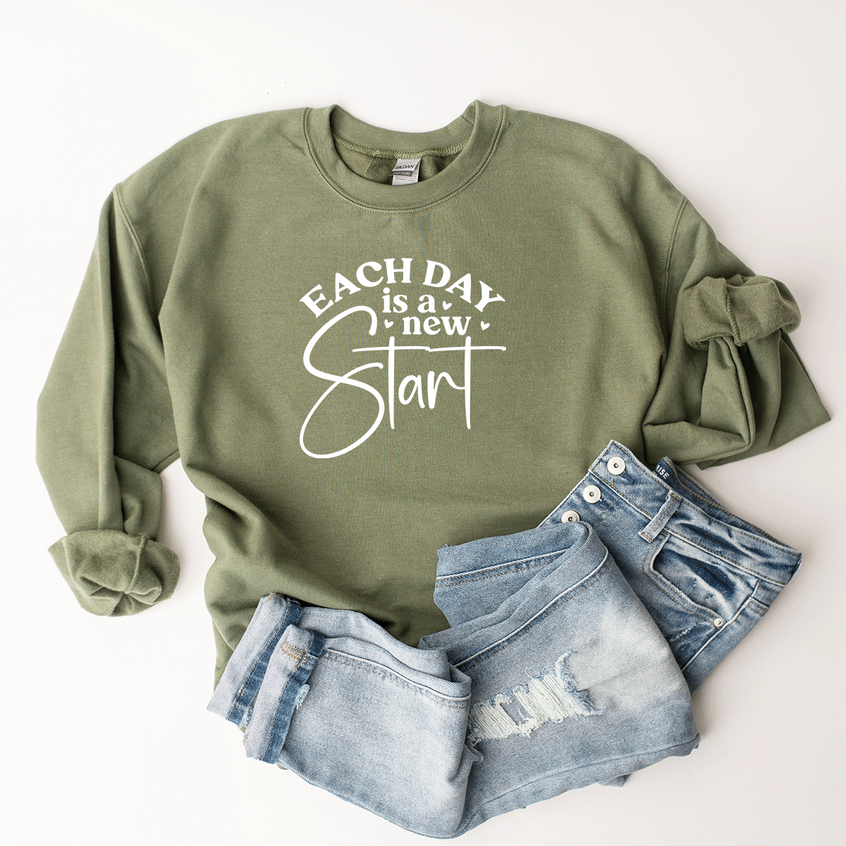 Each Day Is A New Start - Sweatshirt