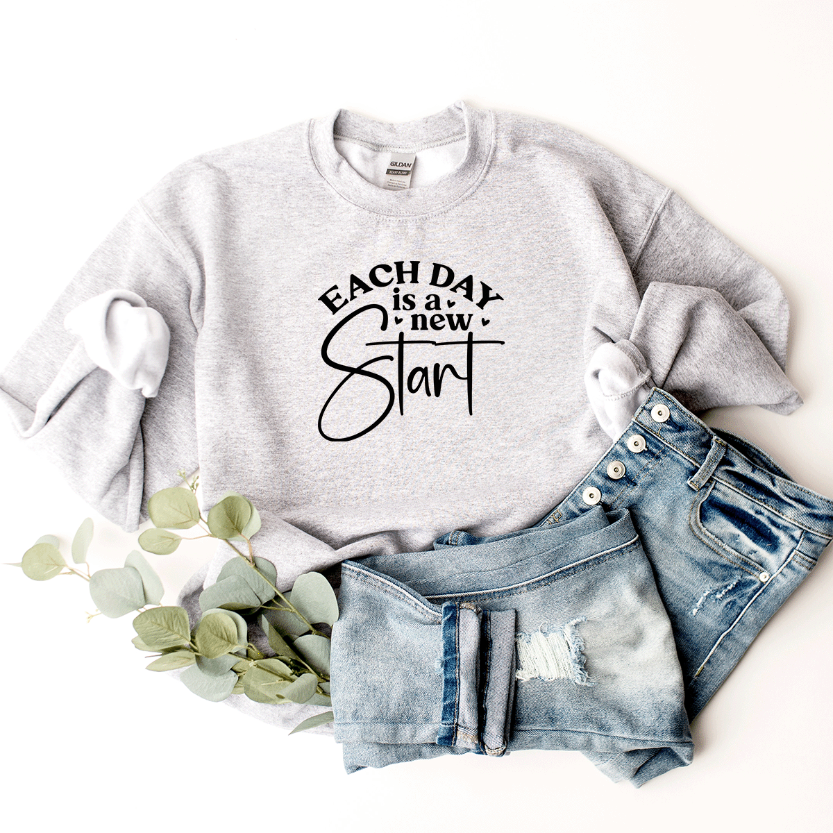 Each Day Is A New Start - Sweatshirt