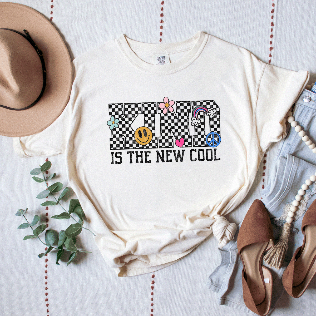 Kind Is The New Cool - Premium Wash Tee