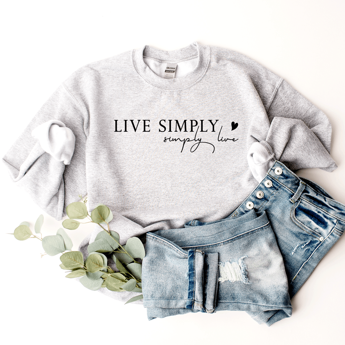 Live Simply, Simply Live - Sweatshirt