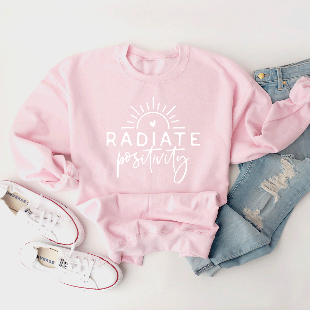 Radiate Positivity - Sweatshirt