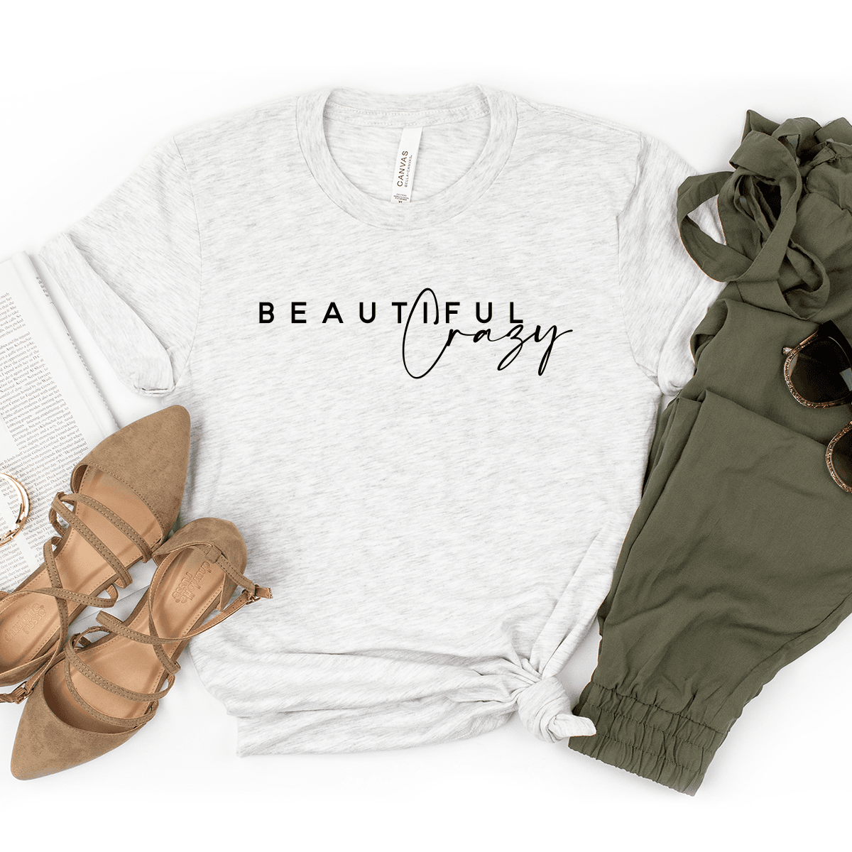 Beautiful Crazy - Bella+Canvas Tee