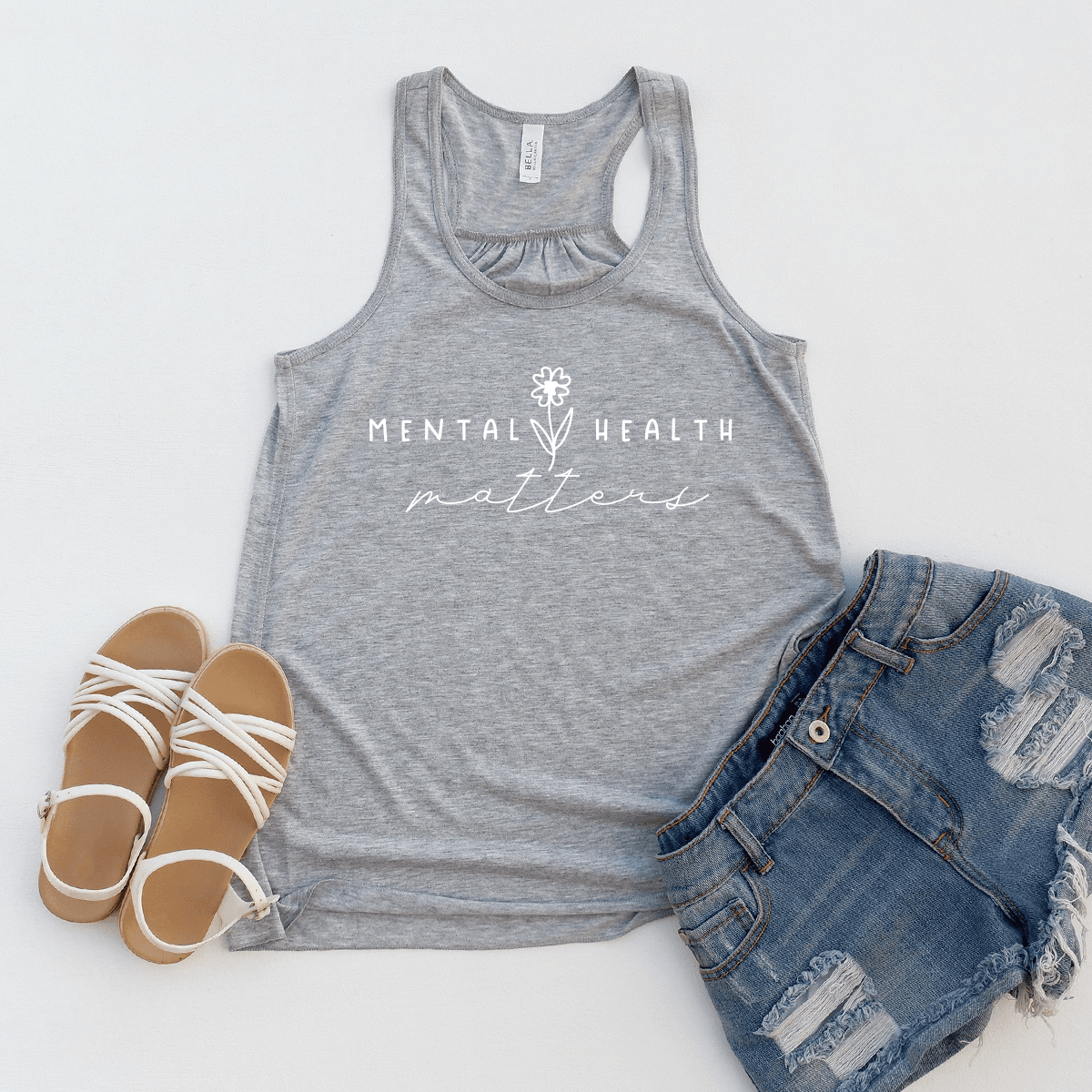 Mental Health Matters - Bella+Canvas Racerback Tank