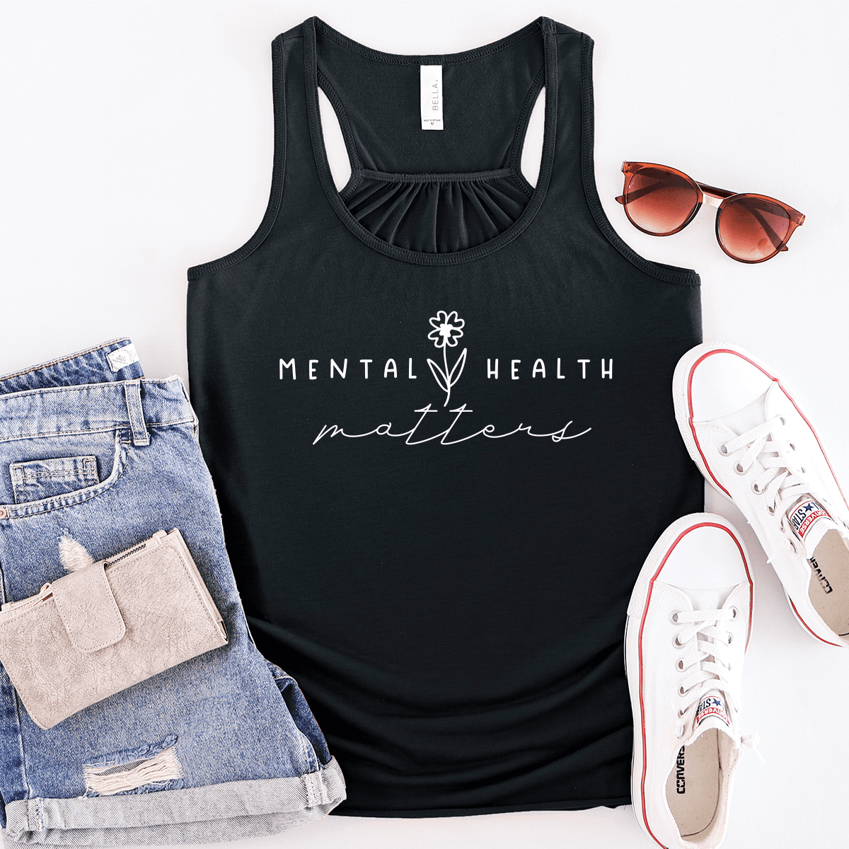 Mental Health Matters - Bella+Canvas Racerback Tank