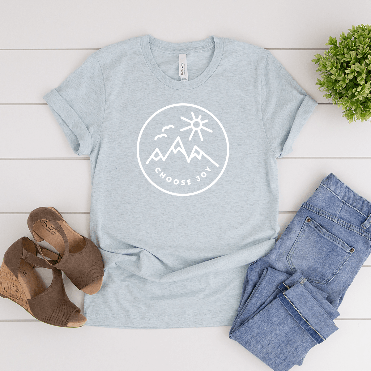 Choose Joy - Bella+Canvas Tee
