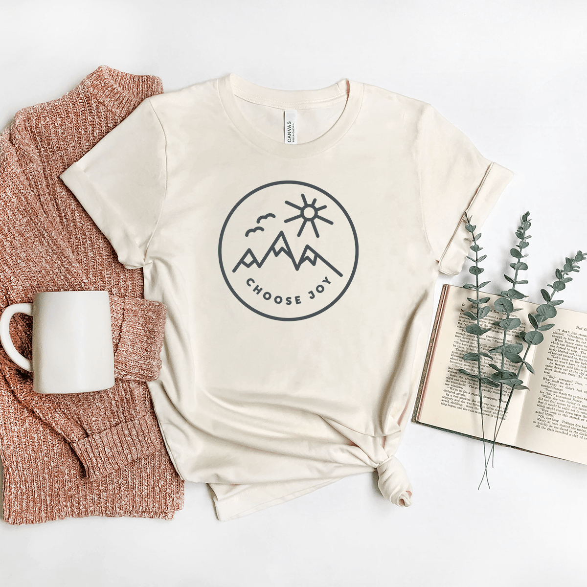 Choose Joy - Bella+Canvas Tee