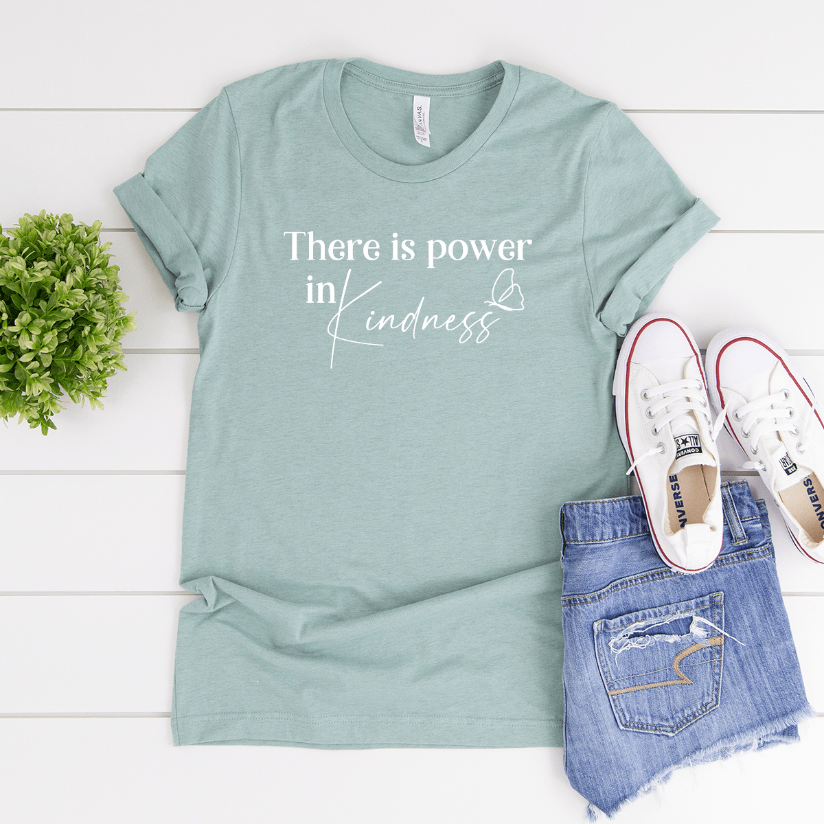 There Is Power In Kindness - Bella+Canvas Tee
