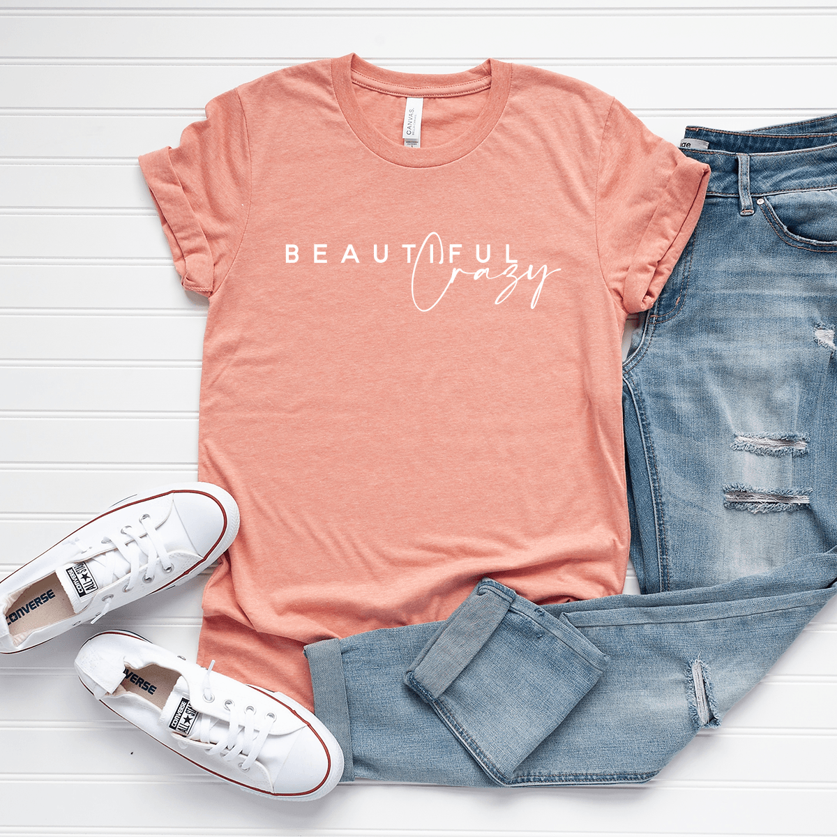 Beautiful Crazy - Bella+Canvas Tee