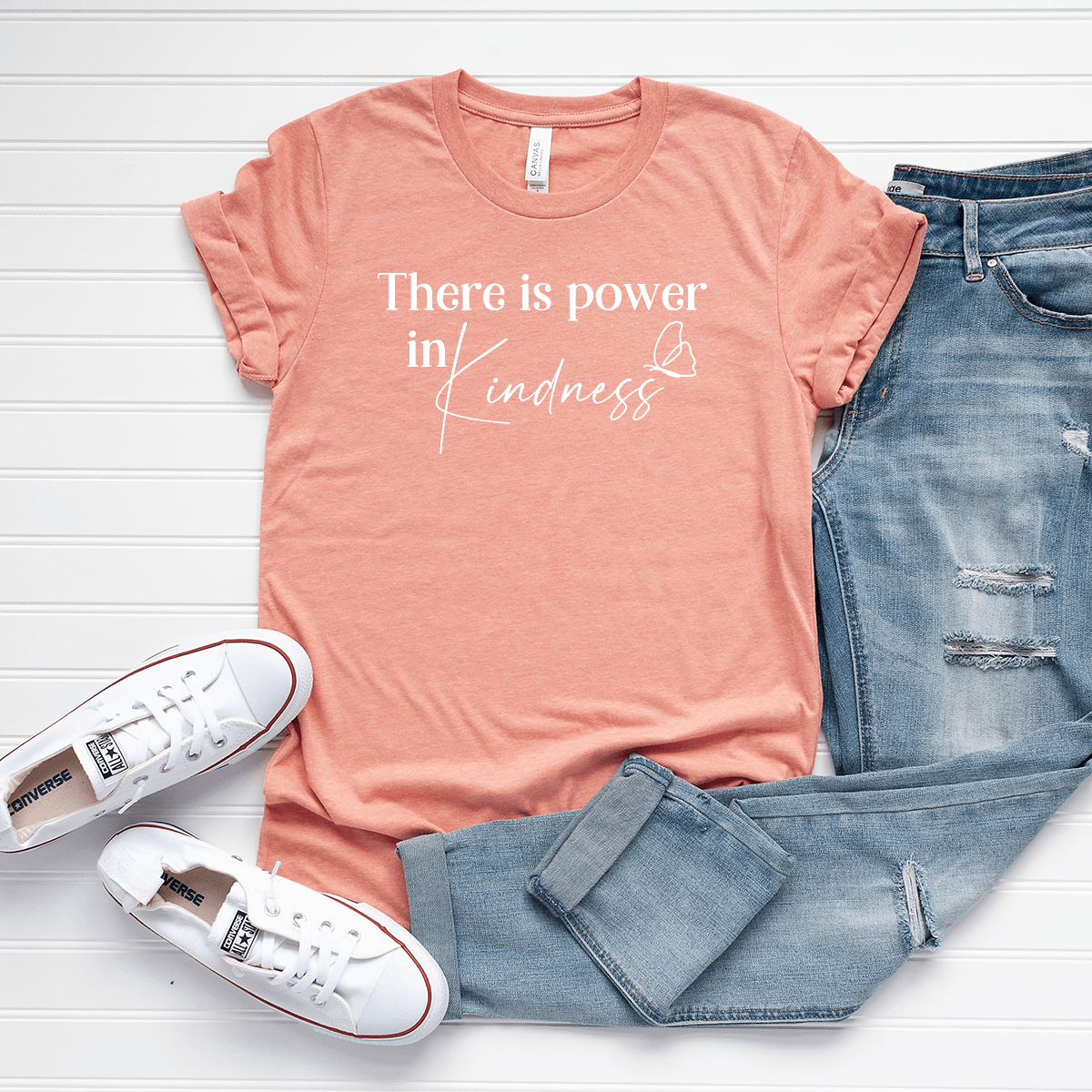 There Is Power In Kindness - Bella+Canvas Tee