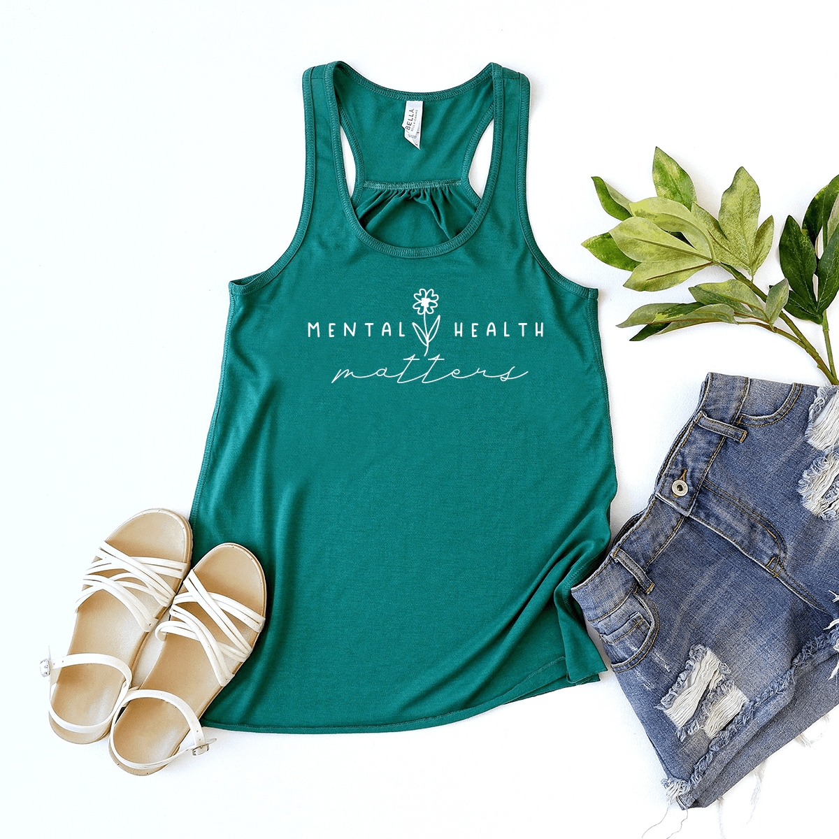 Mental Health Matters - Bella+Canvas Racerback Tank