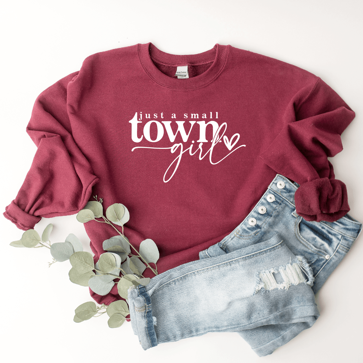 Just A Small Town Girl - Sweatshirt