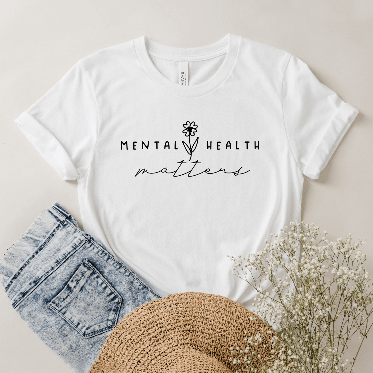 Mental Health Matters - Bella+Canvas Tee