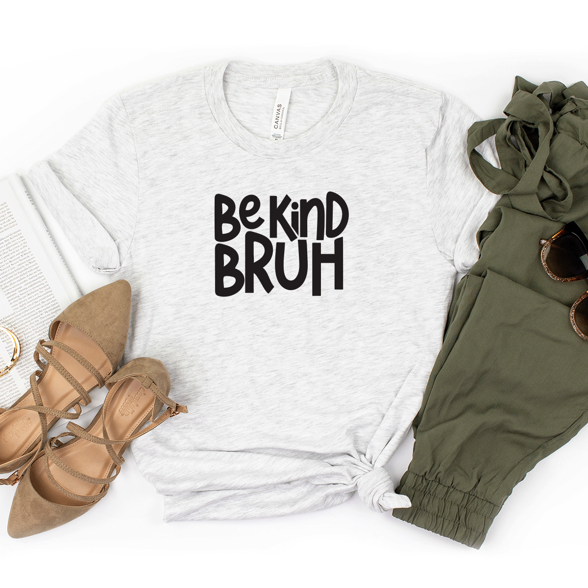 Be Kind (Bruh) - Bella+Canvas Tee