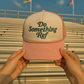Do Something Ref - Trucker Hat (Embroidered)