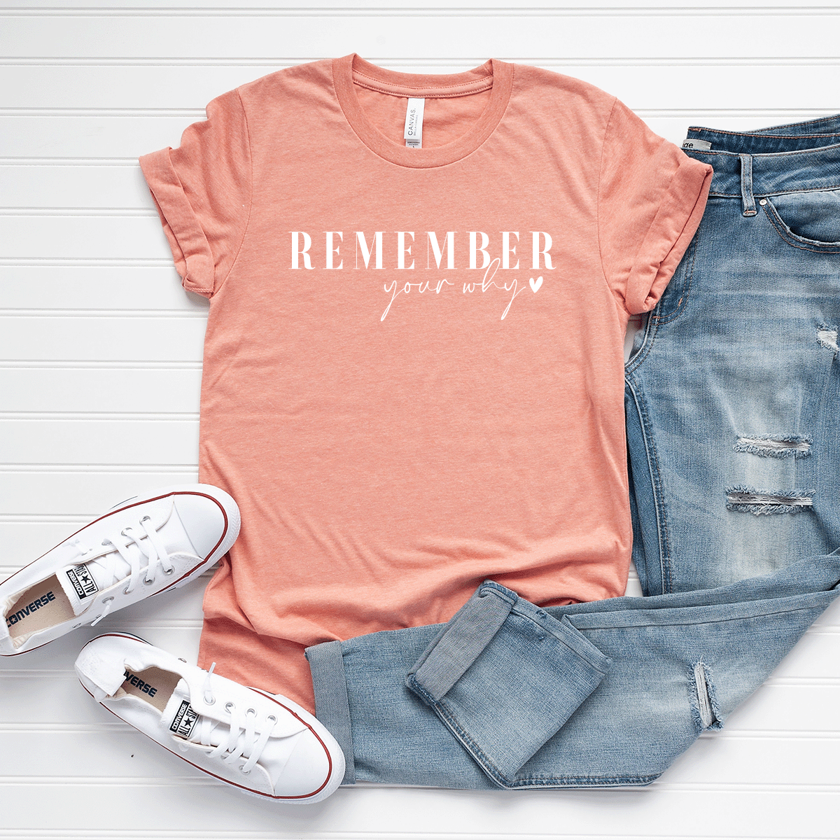 Remember Your Why - Bella+Canvas Tee