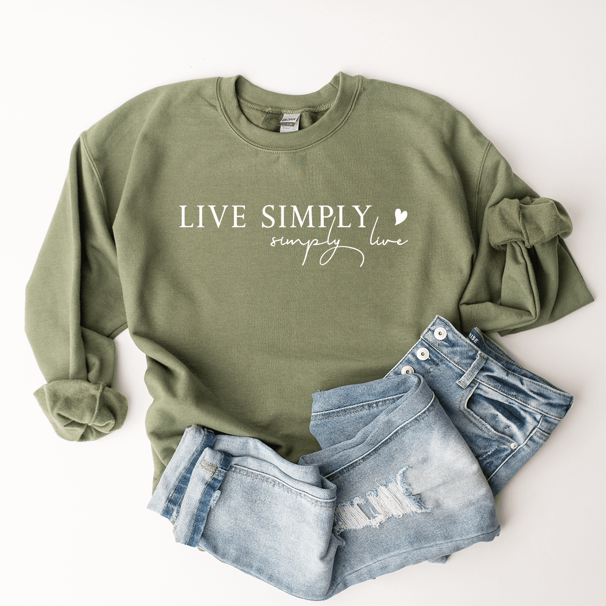 Live Simply, Simply Live - Sweatshirt