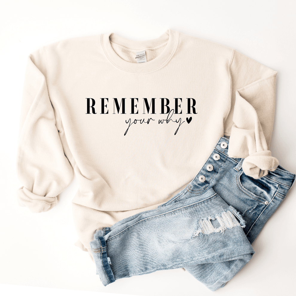 Remember Your Why - Sweatshirt – Good Day Club