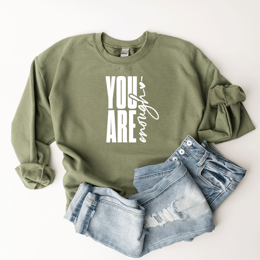 You Are Enough (Heart) - Sweatshirt