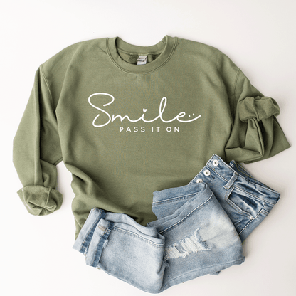 Smile, Pass It On - Sweatshirt