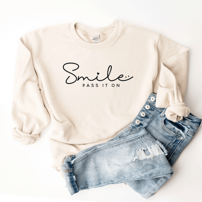 Smile, Pass It On - Sweatshirt