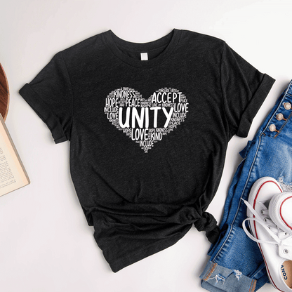 Unity (Heart) - Bella+Canvas Tee