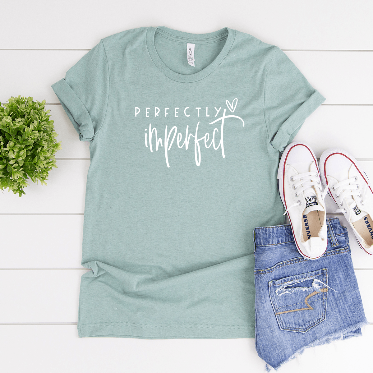 Perfectly Imperfect - Bella+Canvas Tee