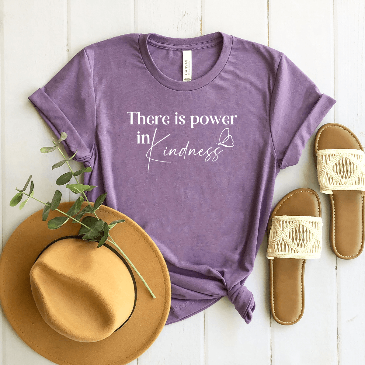 There Is Power In Kindness - Bella+Canvas Tee