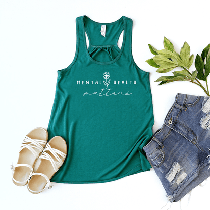 Mental Health Matters - Bella+Canvas Racerback Tank